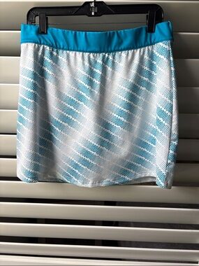 TOMMY ARMOUR Women’s DRI-LOGIC GOLF SPORT SKORT  Blue/White  ; Sz: L' EIUC